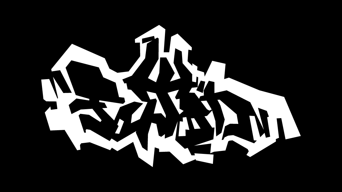 Typographie Graffiti vectoriel